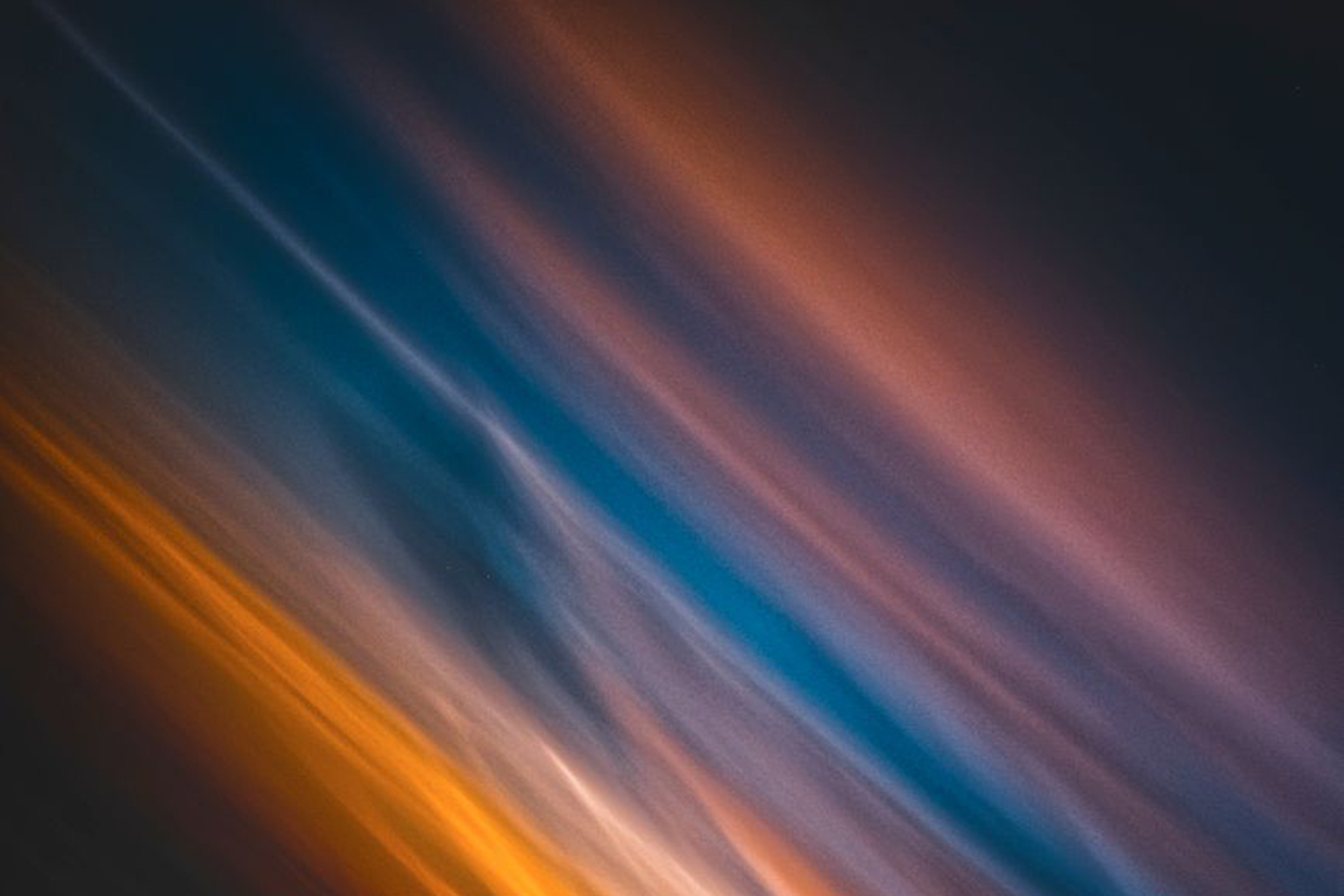 abstract dynamic light streaks in motion